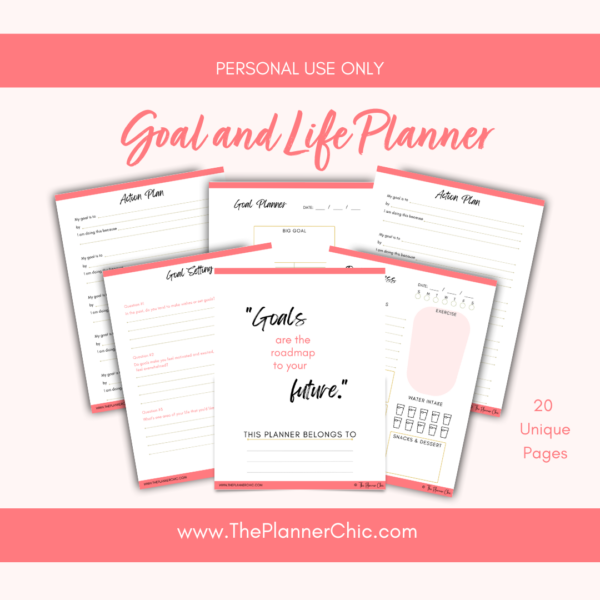 Printable Goal and Life Planner